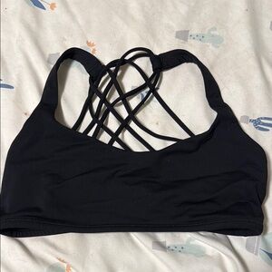 Lululemon Athletica Black Sports Bra Intimates
